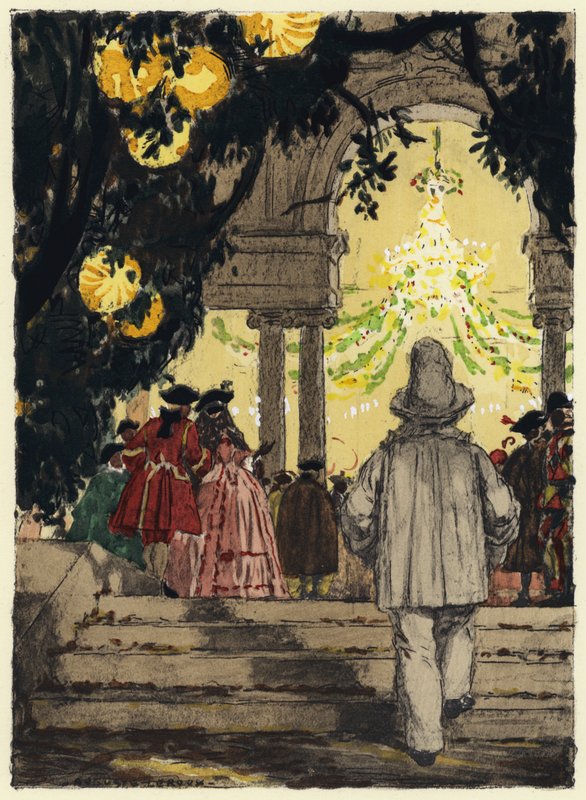 Illustration for Memoirs of Casanova by Jules Marie Auguste Leroux