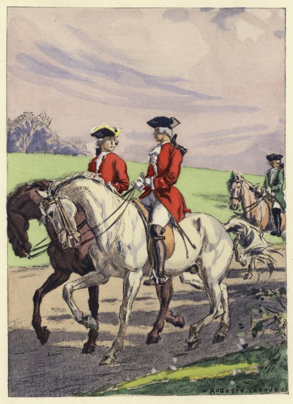 Illustration for Memoirs of Casanova by Jules Marie Auguste Leroux