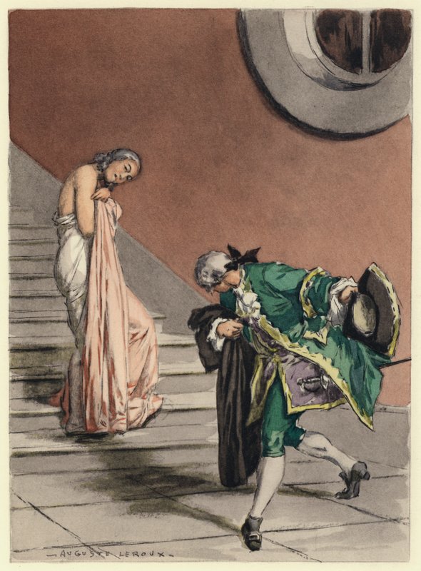 Illustration for Memoirs of Casanova by Jules Marie Auguste Leroux