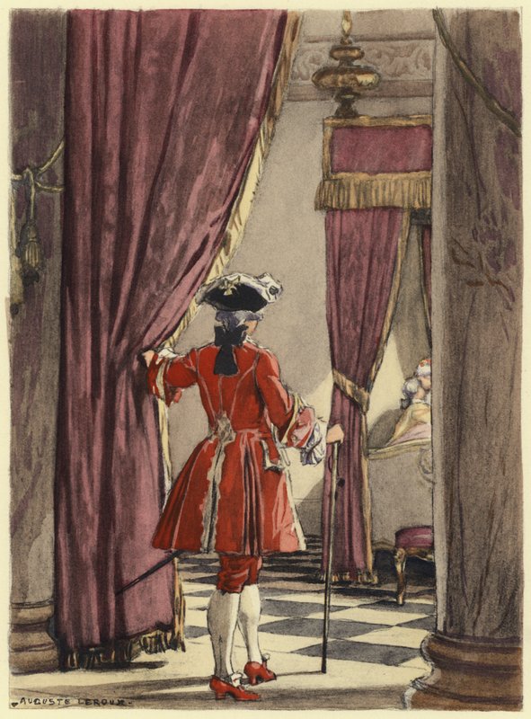Illustration for Memoirs of Casanova by Jules Marie Auguste Leroux