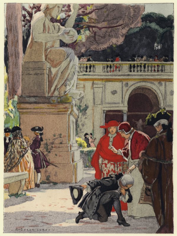 Illustration for Memoirs of Casanova by Jules Marie Auguste Leroux