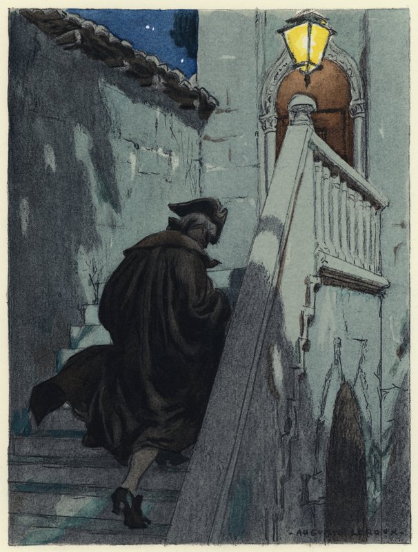 Illustration for Memoirs of Casanova by Jules Marie Auguste Leroux