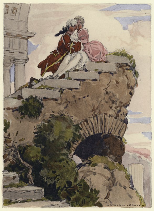 Illustration for Memoirs of Casanova by Jules Marie Auguste Leroux