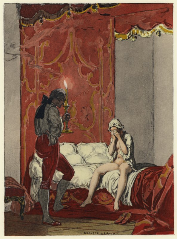 Illustration for Memoirs of Casanova by Jules Marie Auguste Leroux
