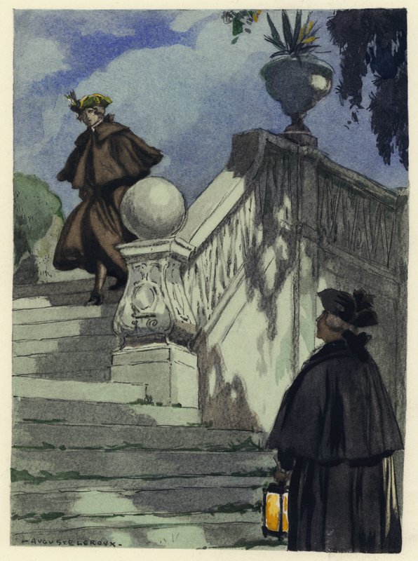Illustration for Memoirs of Casanova by Jules Marie Auguste Leroux