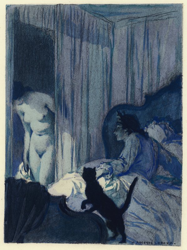 Illustration for Memoirs of Casanova by Jules Marie Auguste Leroux