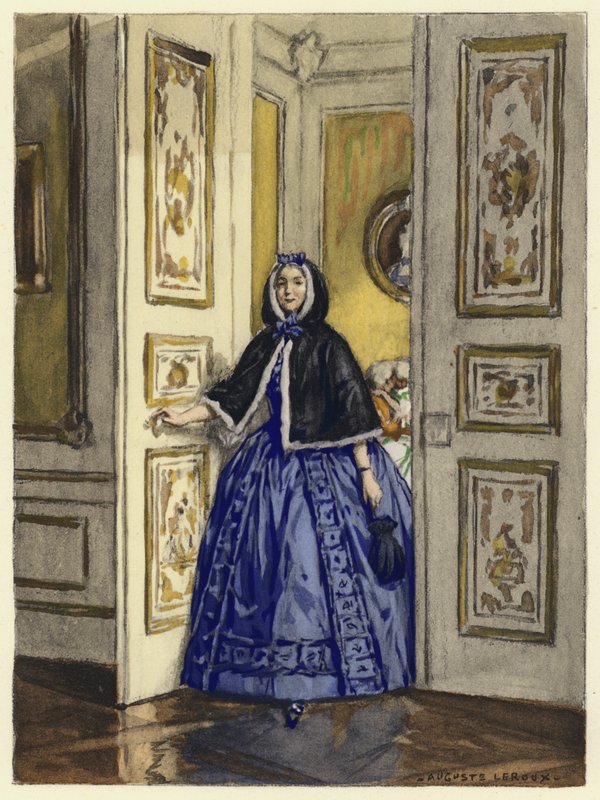 Illustration for Memoirs of Casanova by Jules Marie Auguste Leroux