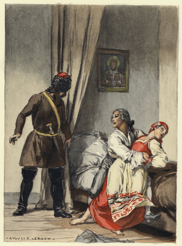 Illustration for Memoirs of Casanova by Jules Marie Auguste Leroux