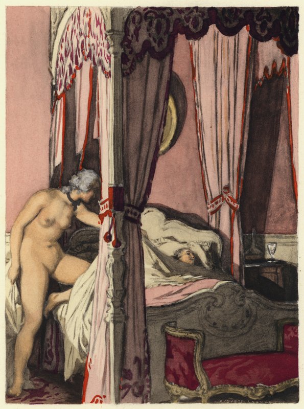 Illustration for Memoirs of Casanova by Jules Marie Auguste Leroux