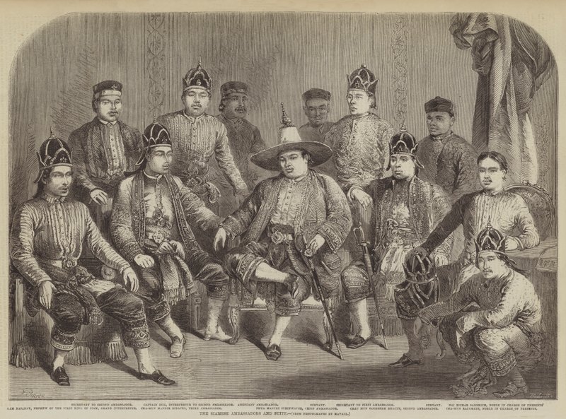 The Siamese Ambassadors and Suite by Julian Portch