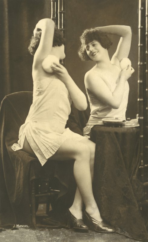 Girl at a Dressing Table by Julian Mandel