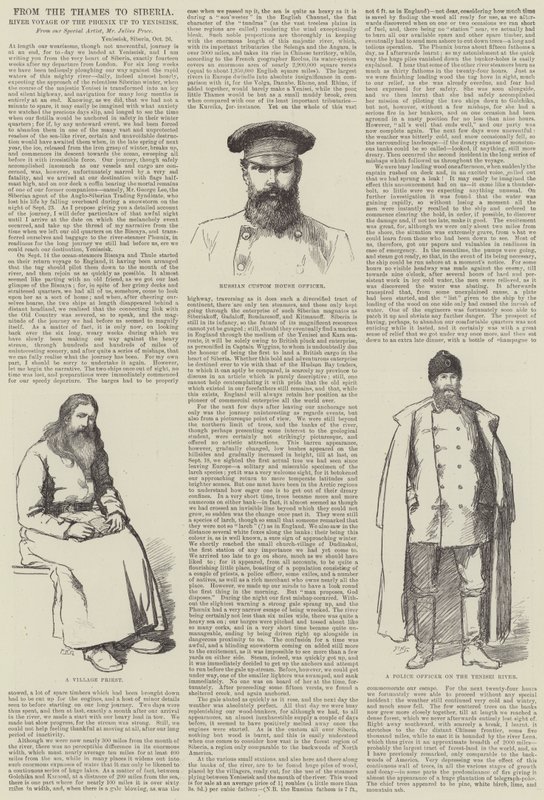 From the Thames to Siberia, River Voyage of the Phoenix up to Yeniseisk by Julius Mandes Price