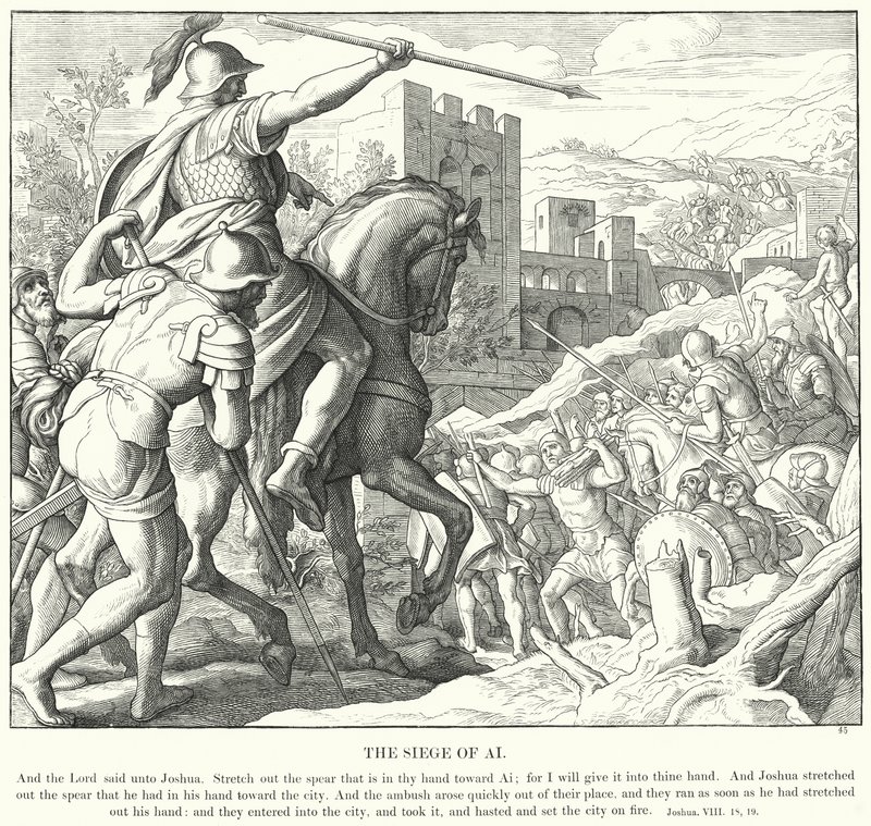 The Siege of Ai by Julius (after) Schnorr von Carolsfeld