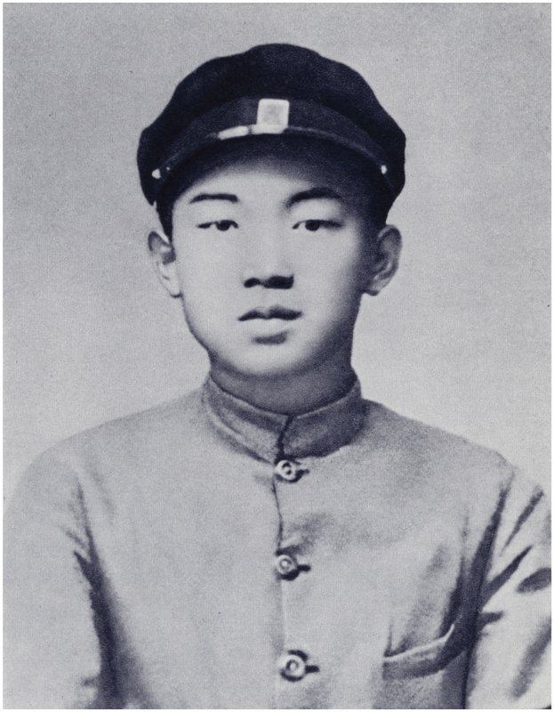 Comrade Kim Il-sung in His School Years by Korean Photographer