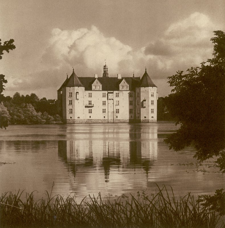 Glucksburg Castle near Flensburg (Schleswig) by Kurt Hielscher