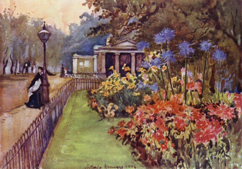 Autumn Beds, Hyde Park by Lady Victoria Marjorie Harriet Manners