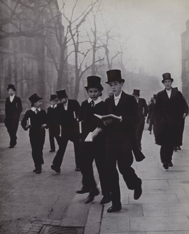 Between Chapel and School, Eton by Laszlo Moholy Nagy