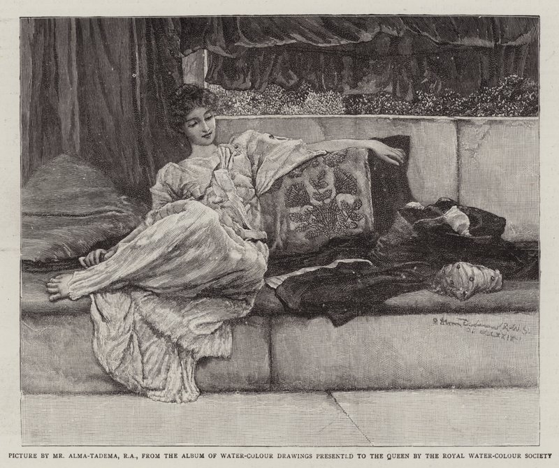 The Jubilee of Her Majesty the Queen by Lawrence Alma Tadema