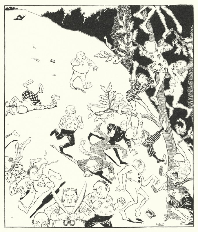 Four and twenty tailors went to kill a snail by Leonard Leslie Brooke