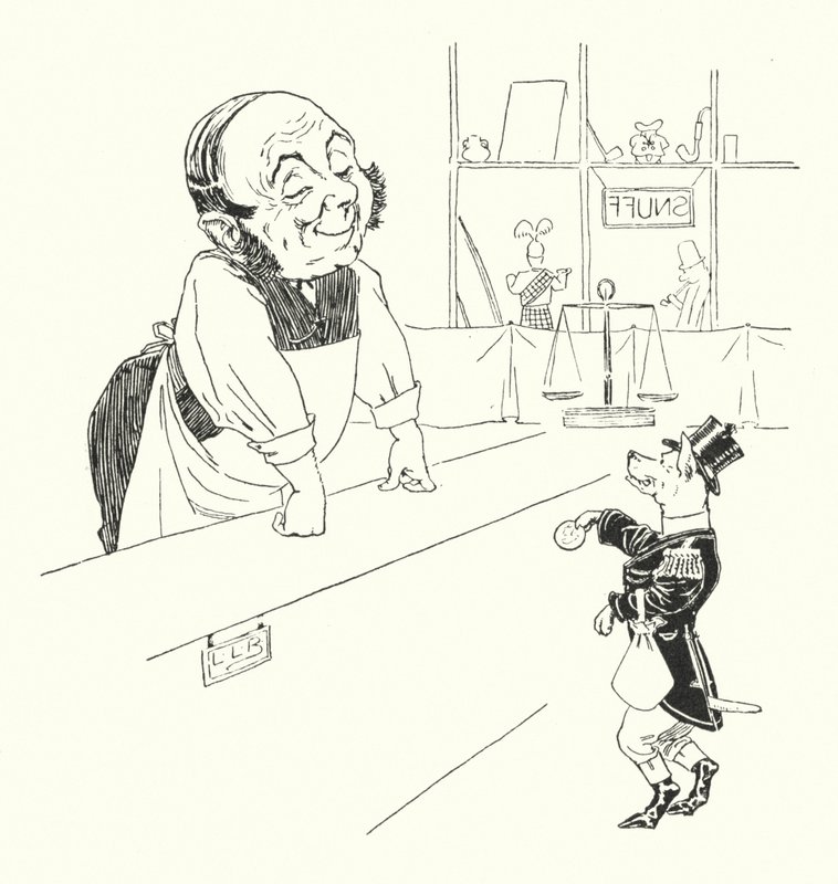 I had a little dog, and they called him Buff by Leonard Leslie Brooke