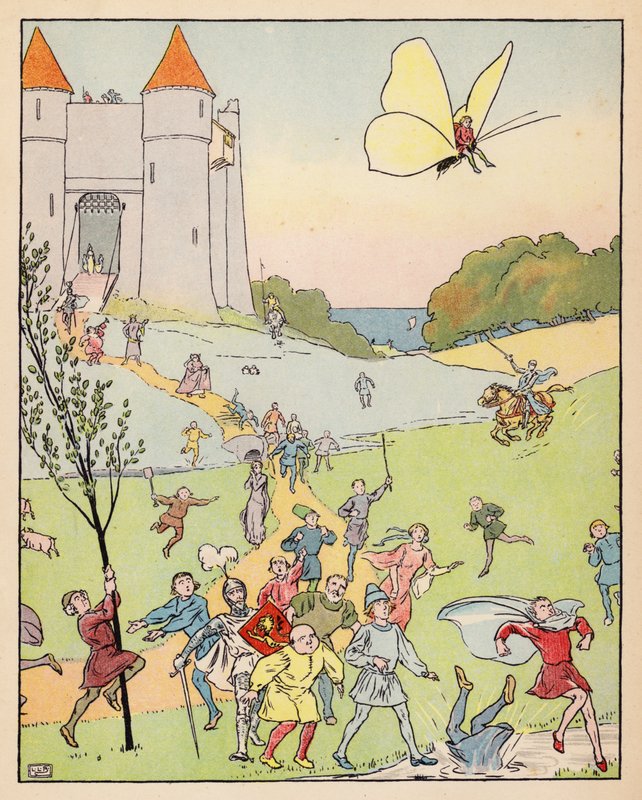 Illustration for Tom Thumb by Leonard Leslie Brooke