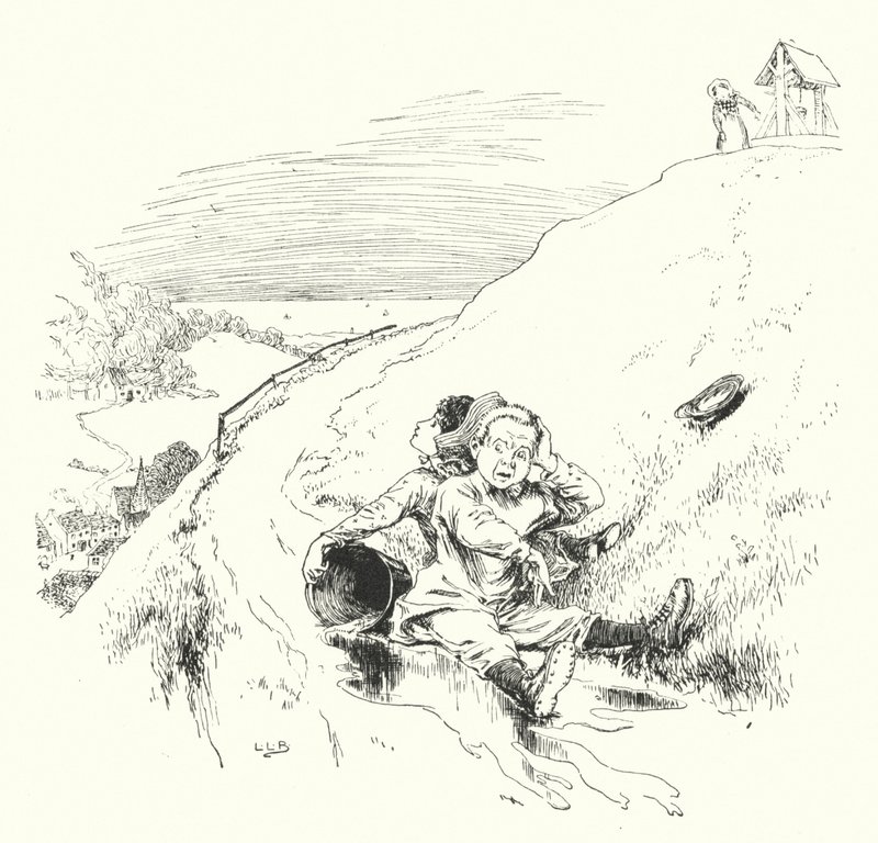 Jack and Jill went up the hill by Leonard Leslie Brooke