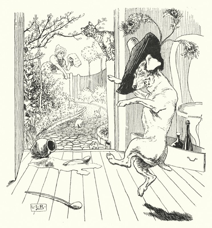 Old Mother Hubbard by Leonard Leslie Brooke