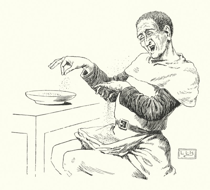 Peter Piper picked a peck of pickled pepper by Leonard Leslie Brooke