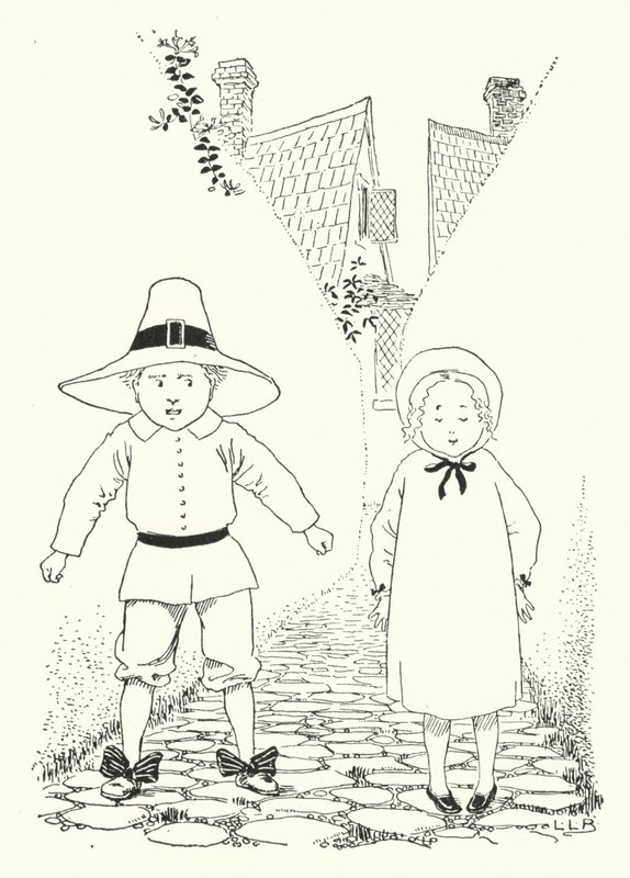 There was a little boy and a little girl lived in an alley by Leonard Leslie Brooke