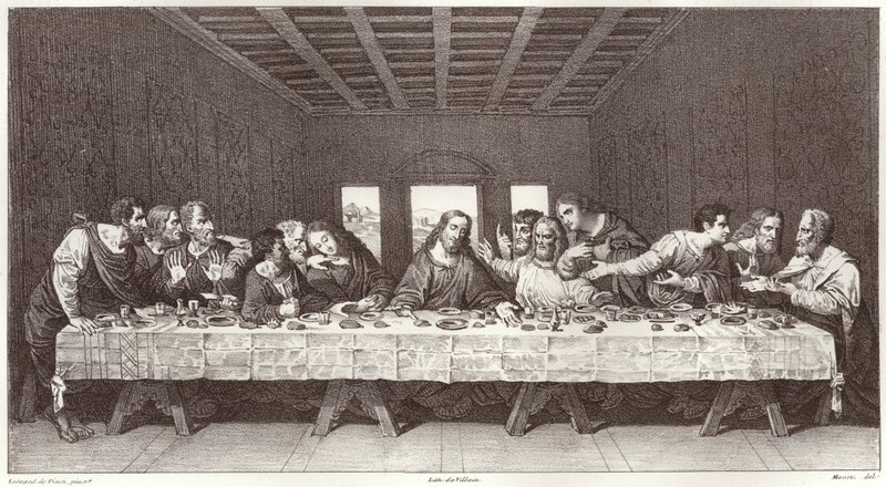 The Last Supper by Leonardo da after Vinci