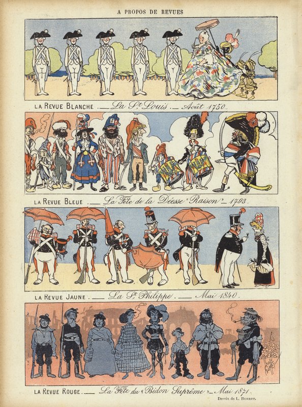 Illustration for Le Rire by Leonce Burret