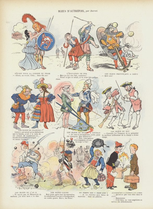 Illustration for Le Rire by Leonce Burret