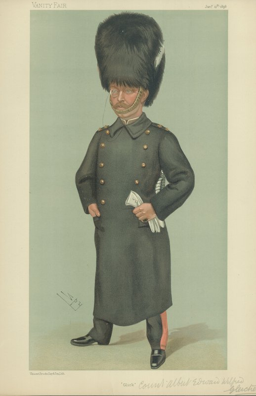 Count Albert Edward Wilfrid Gleichen by Leslie Matthew Ward