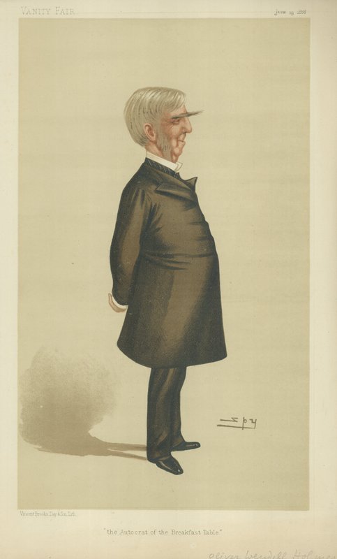 Dr Oliver Wendell Holmes by Leslie Matthew Ward
