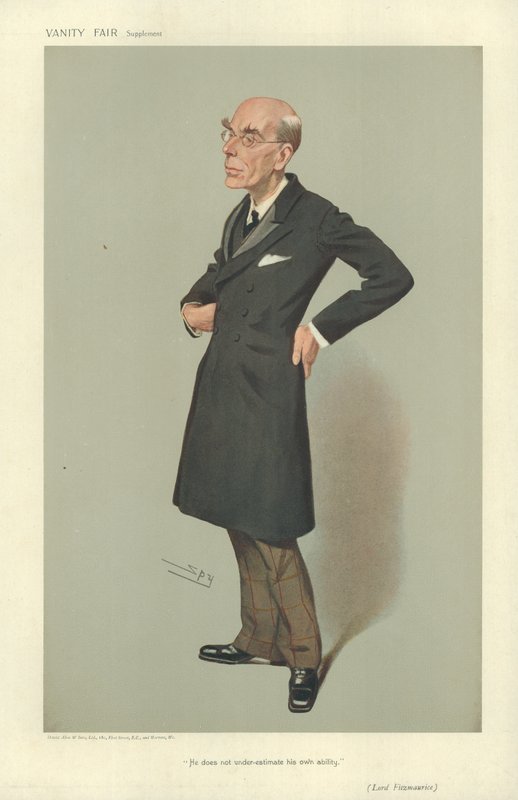 Lord Fitzmaurice by Leslie Matthew Ward