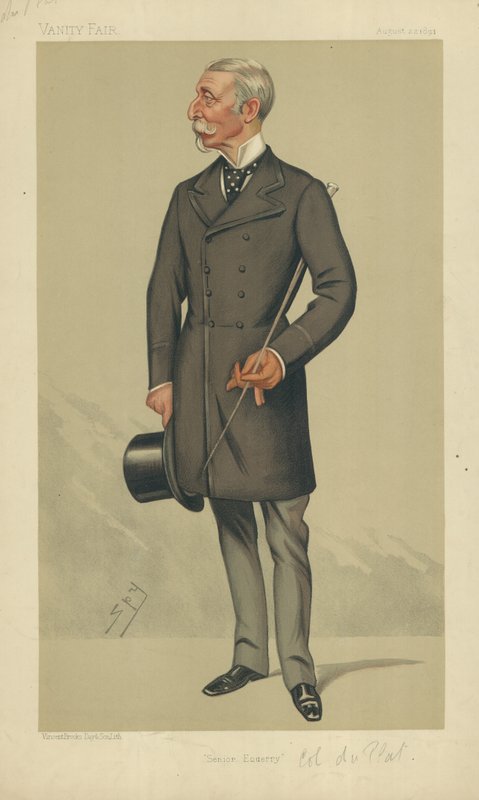 Major-General Charles Taylor Du Plat by Leslie Matthew Ward
