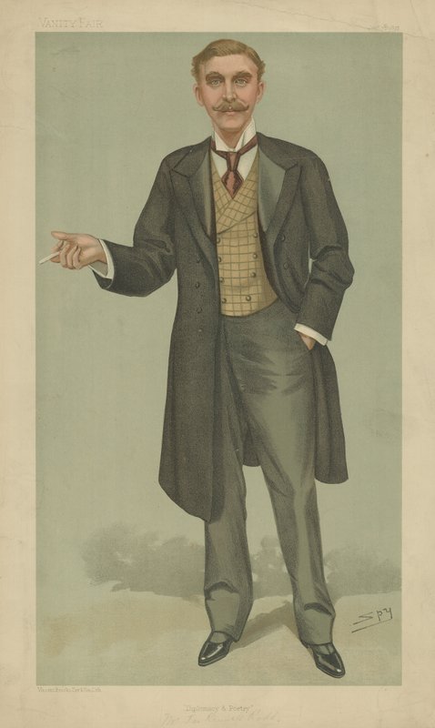 Mr James Rennell Rodd by Leslie Matthew Ward