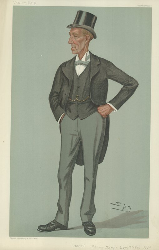 The Right Hon James Lowther by Leslie Matthew Ward