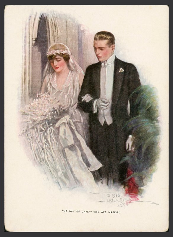 The Day of Days, They are Married by Lester Ralph