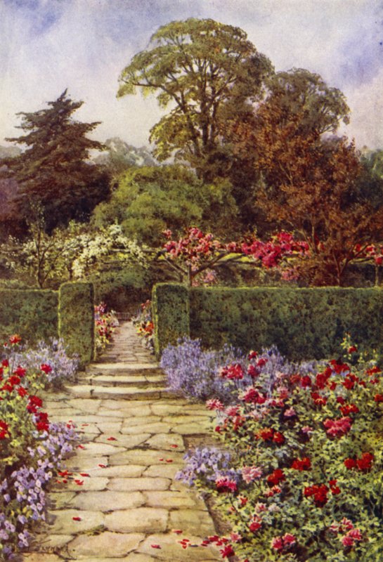 The Rose Walk by Lilian Stannard
