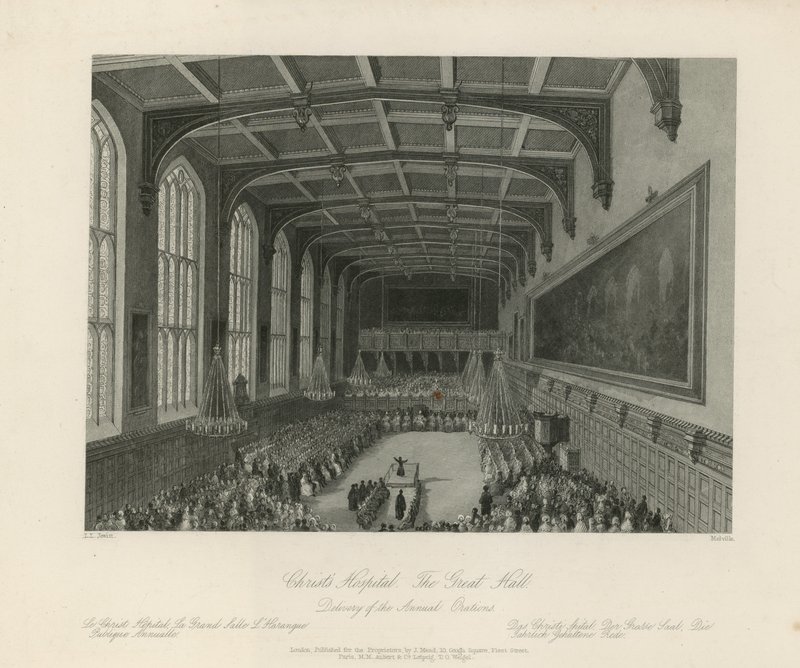 Delivery of the Annual Orations in the Great Hall by Llewellyn Jewitt