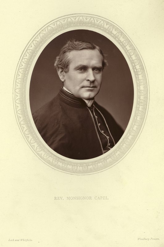 Portrait of Monsignor Thomas John Capel by Lock and Whitfield