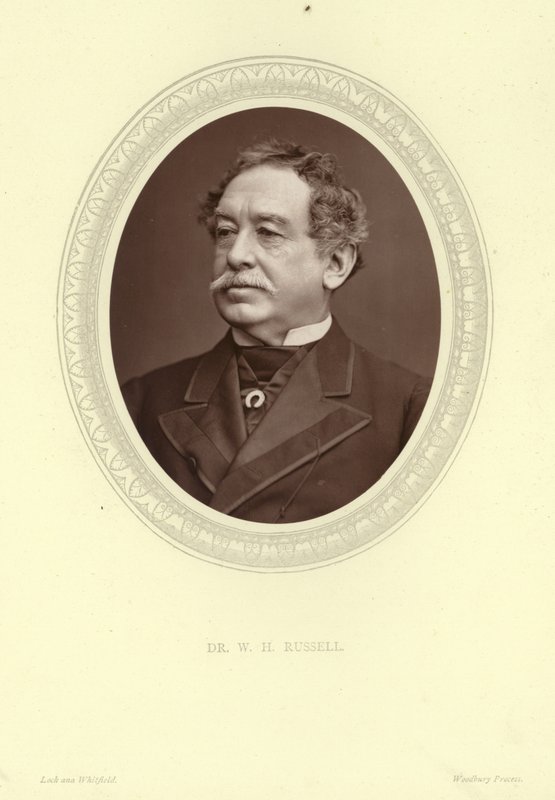 Portrait of Dr William Howard Russell by Lock and Whitfield