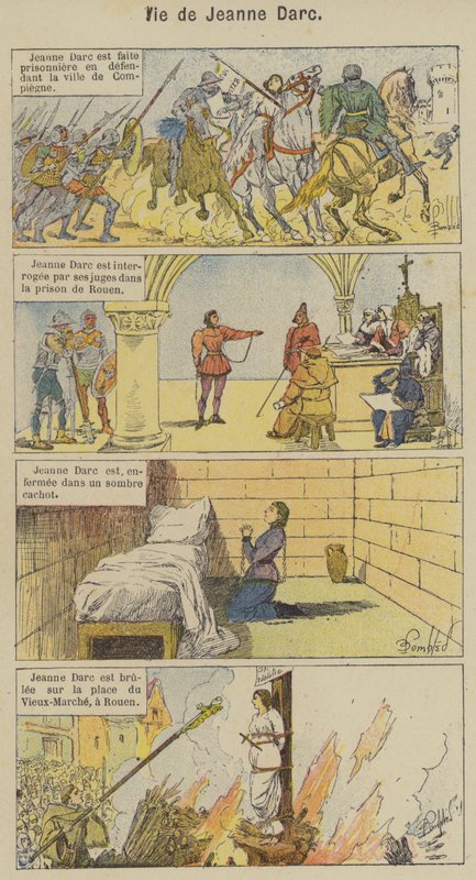 Life of Joan of Arc by Louis Charles (after) Bombled