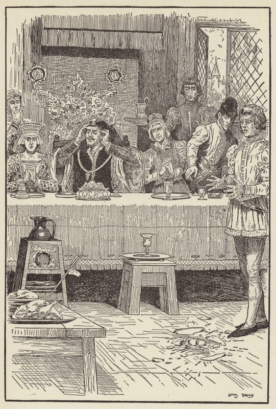 An Arrow Came Whizzing Through the Open Window by Louis John Rhead