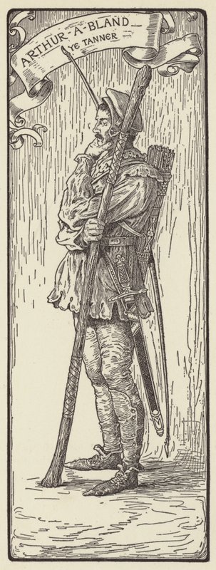 Arthur A Bland, The Tanner by Louis John Rhead
