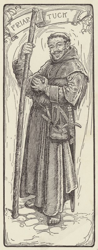 Friar Tuck by Louis John Rhead