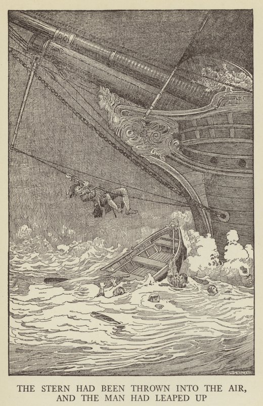 Illustration for Kidnapped by Robert Louis Stevenson by Louis John Rhead