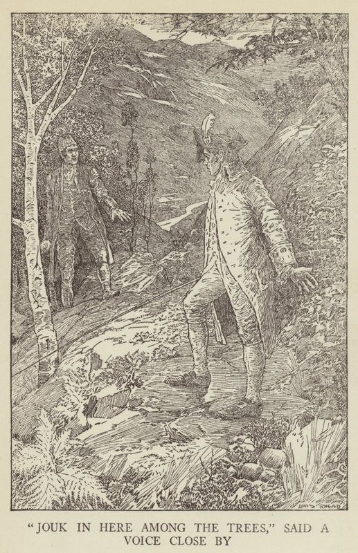 Illustration for Kidnapped by Robert Louis Stevenson by Louis John Rhead