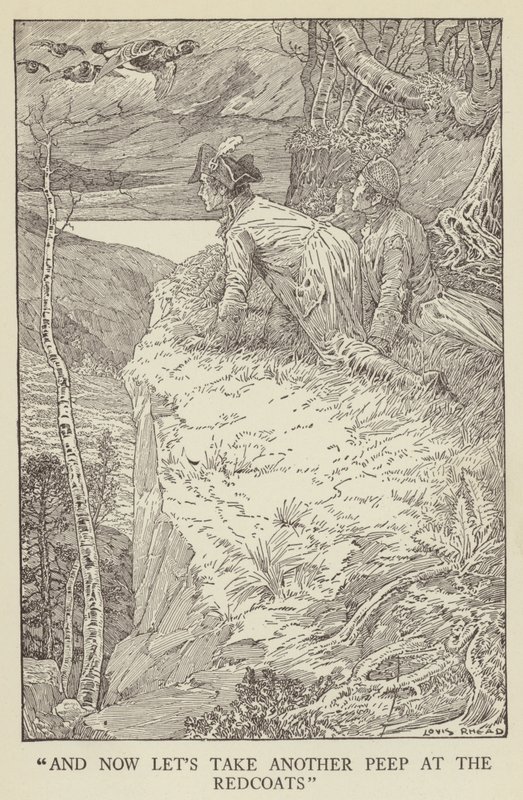 Illustration for Kidnapped by Robert Louis Stevenson by Louis John Rhead